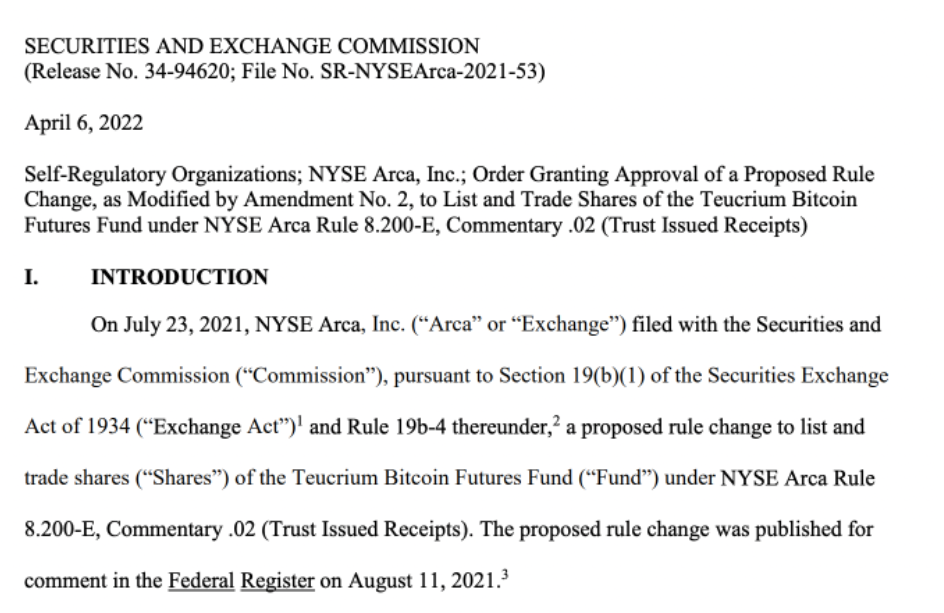 securities and exchange commission on bitcoin